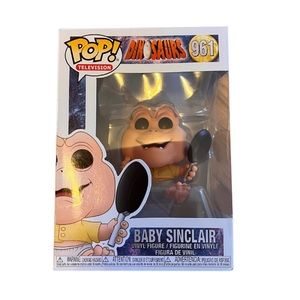 Baby Sinclair Dinosaurs Funko Pop, new in box